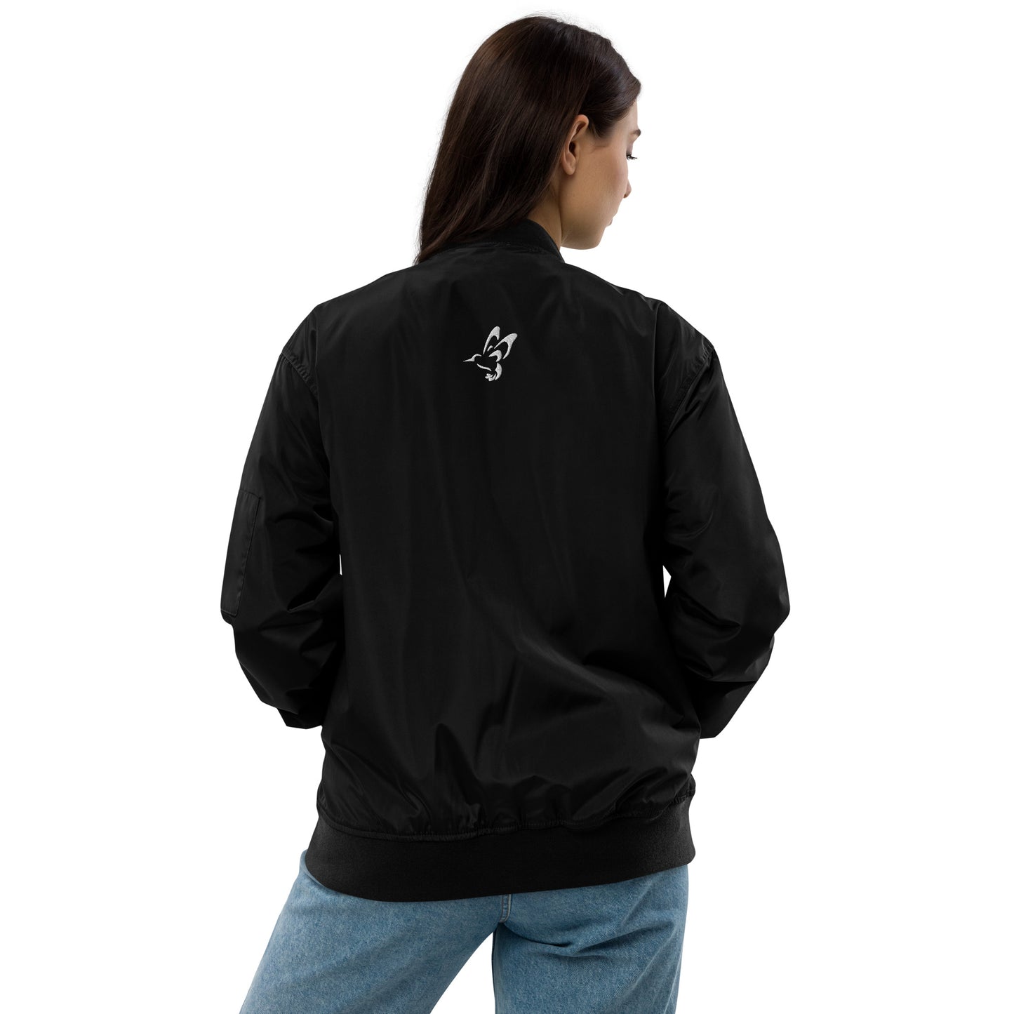 Premium Recycled Bomber Jacket - Choose Life