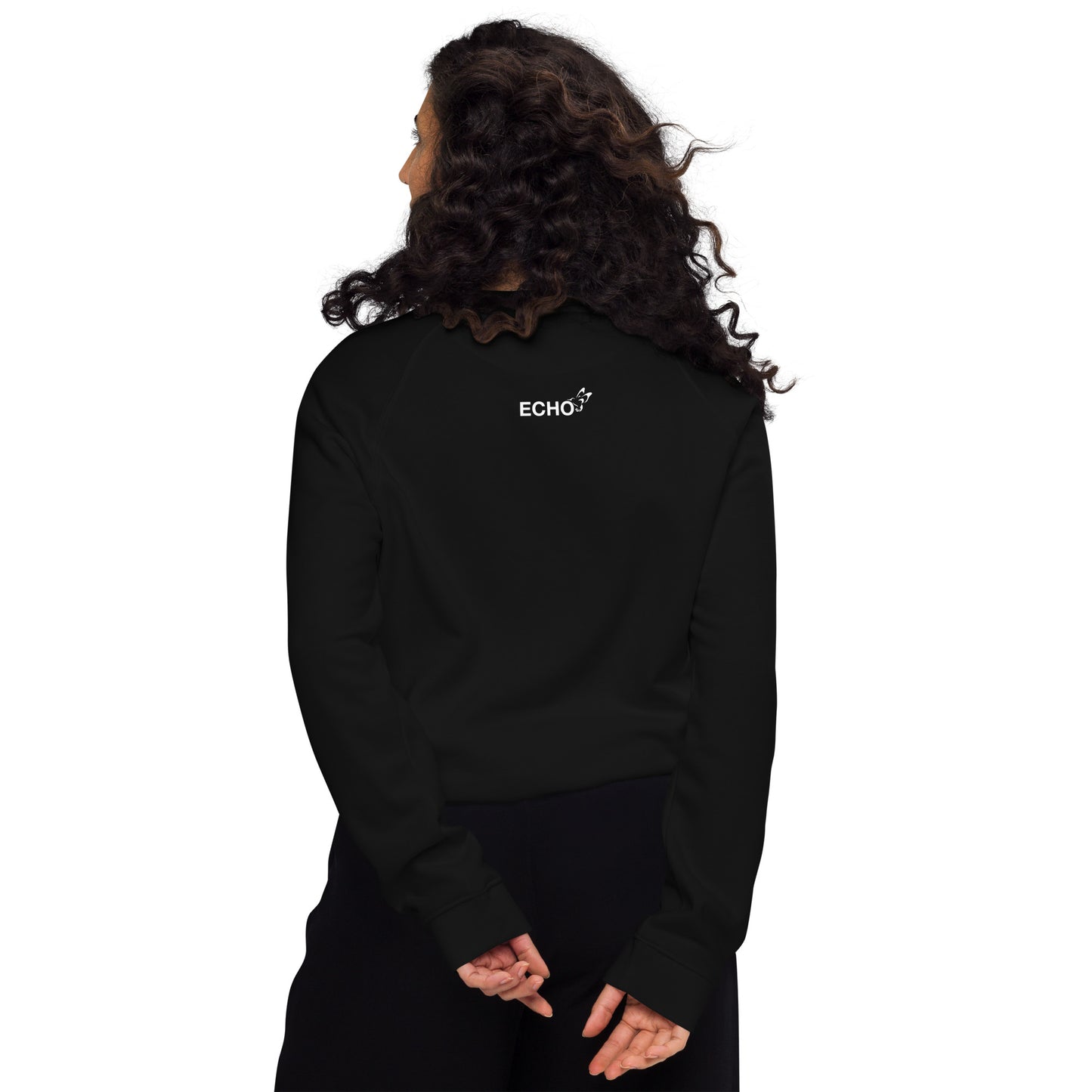Unisex Organic Raglan Sweatshirt - No God No Peace