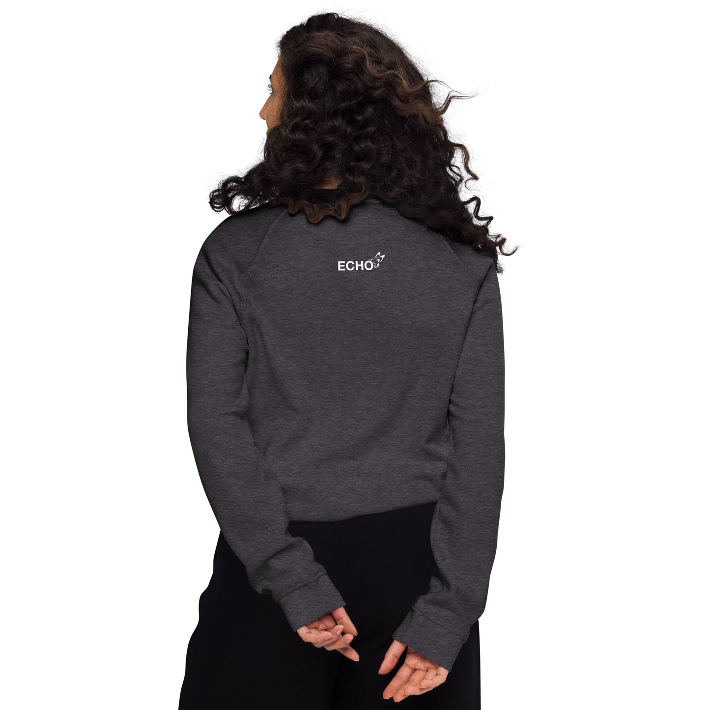 Unisex Organic Raglan Sweatshirt - No God No Peace
