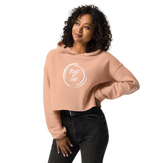 Crop Hoodie - Trust in God