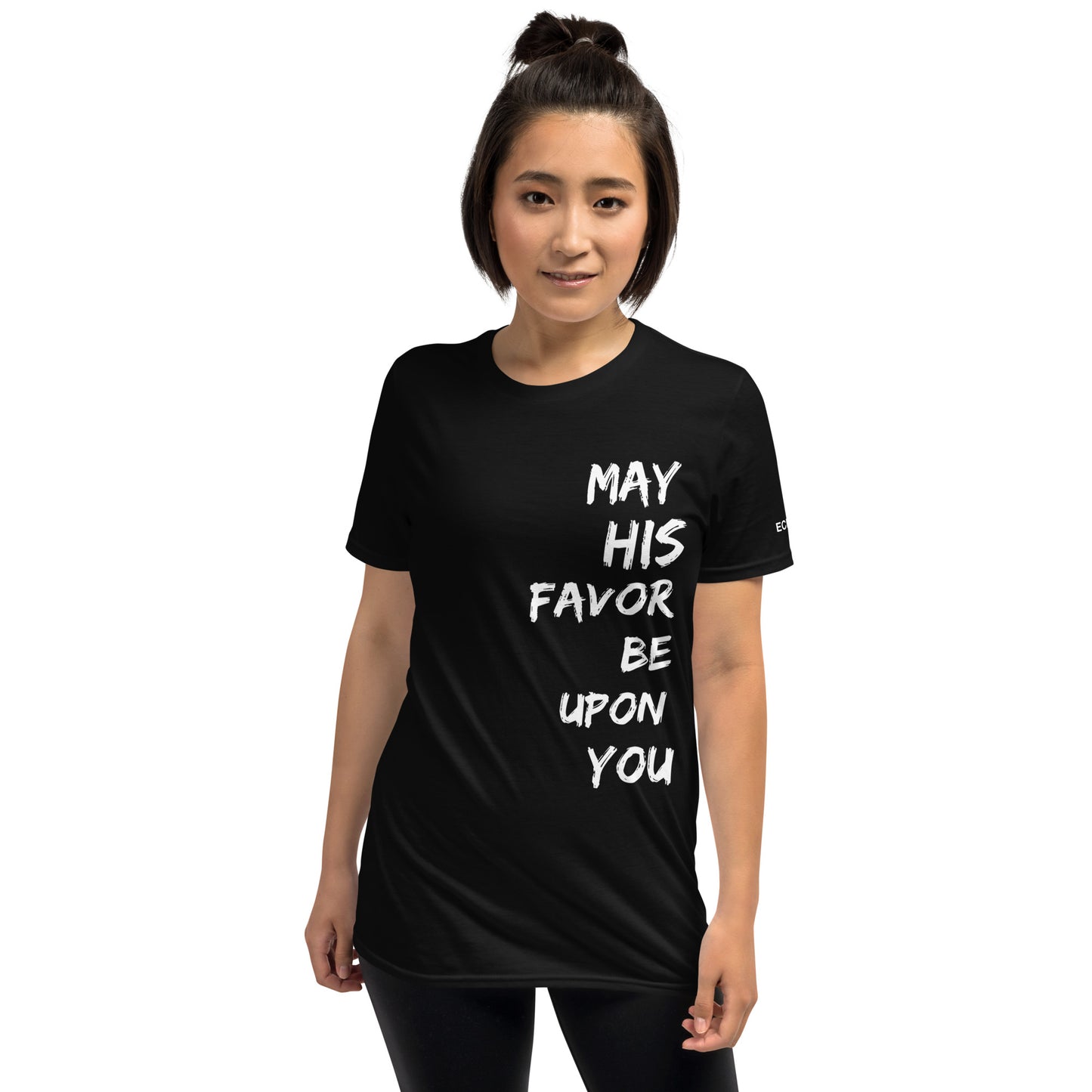 May His Favor Be Upon You - Unisex Tee in Dark Neutrals