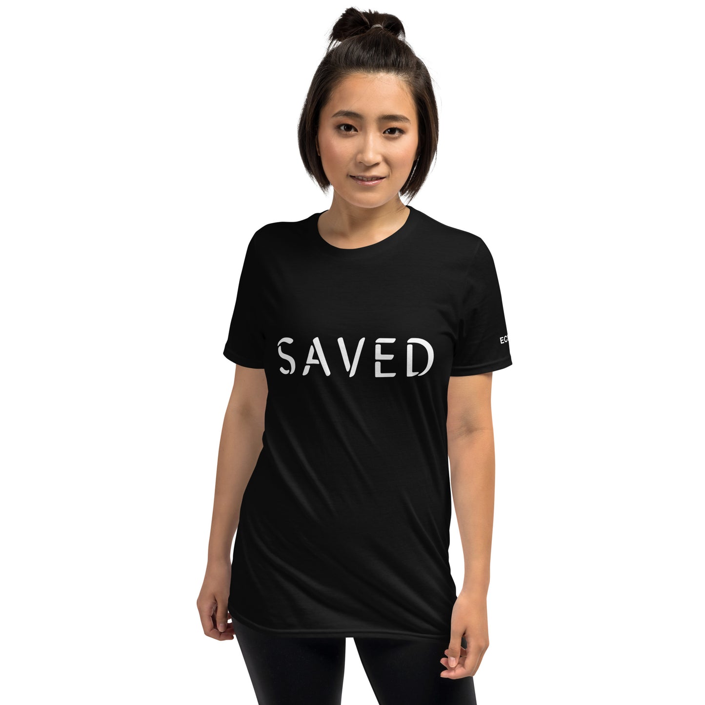 Saved - Unisex Tee in Dark Neutrals
