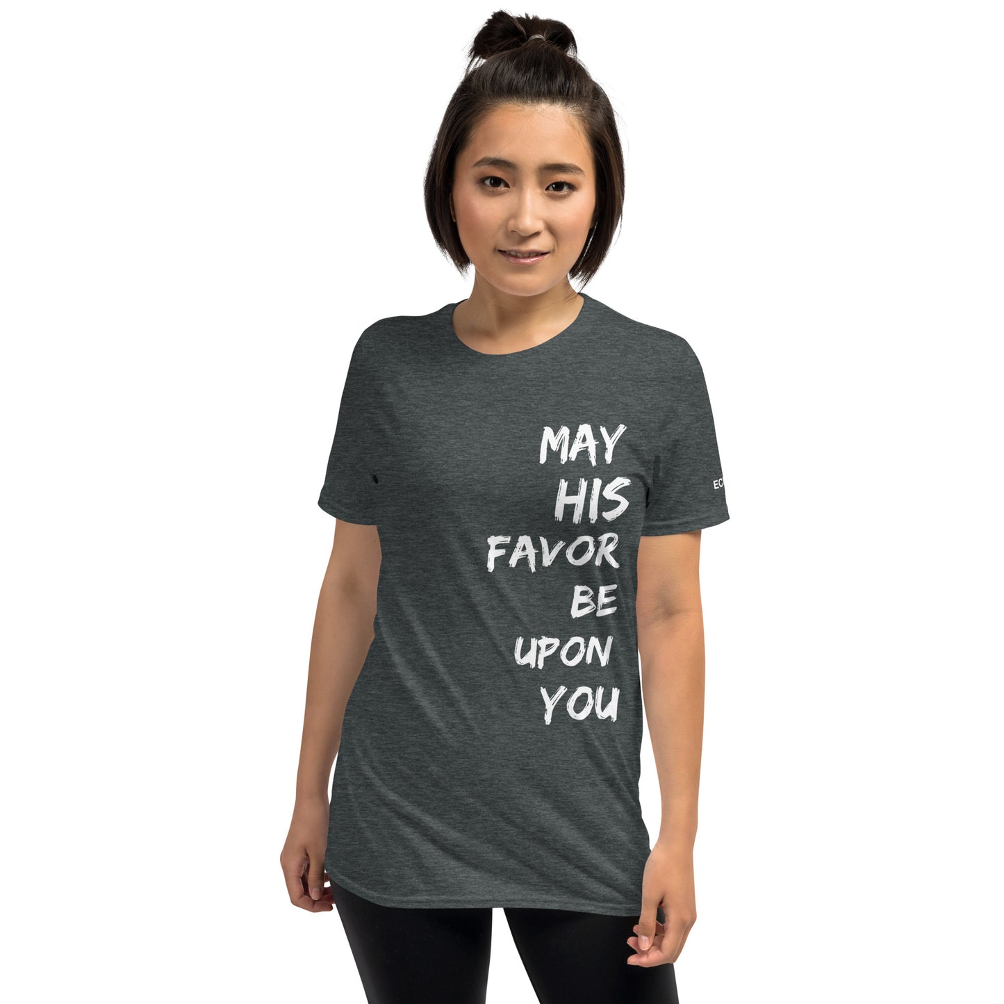 May His Favor Be Upon You - Unisex Tee in Dark Neutrals