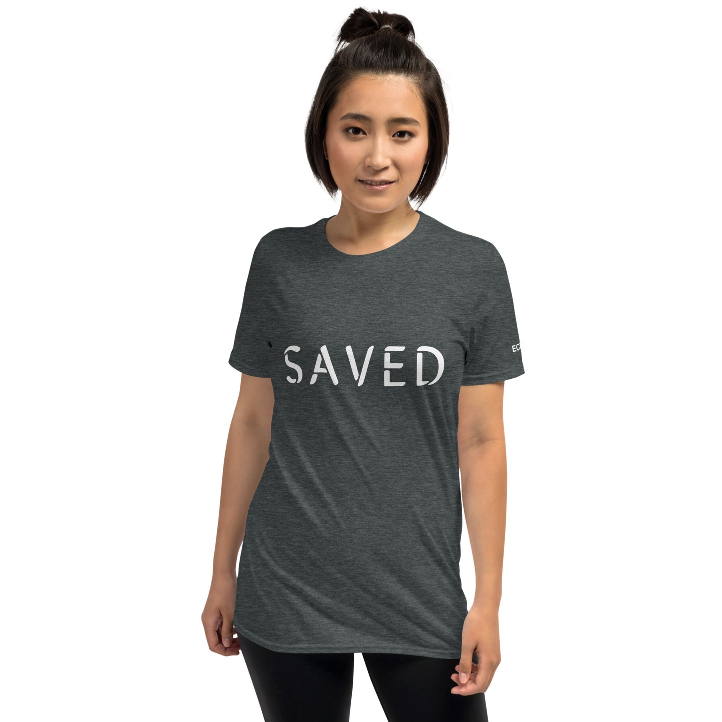 Saved - Unisex Tee in Dark Neutrals