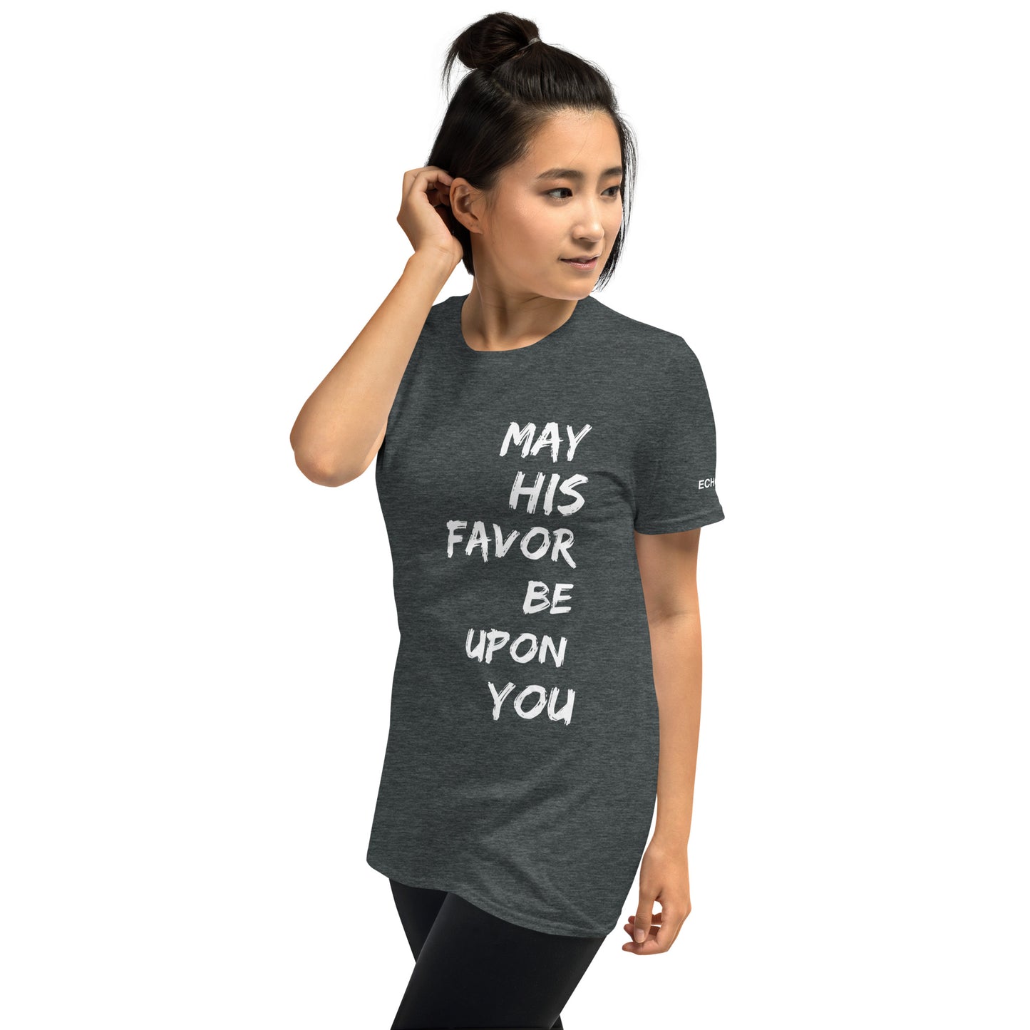 May His Favor Be Upon You - Unisex Tee in Dark Neutrals