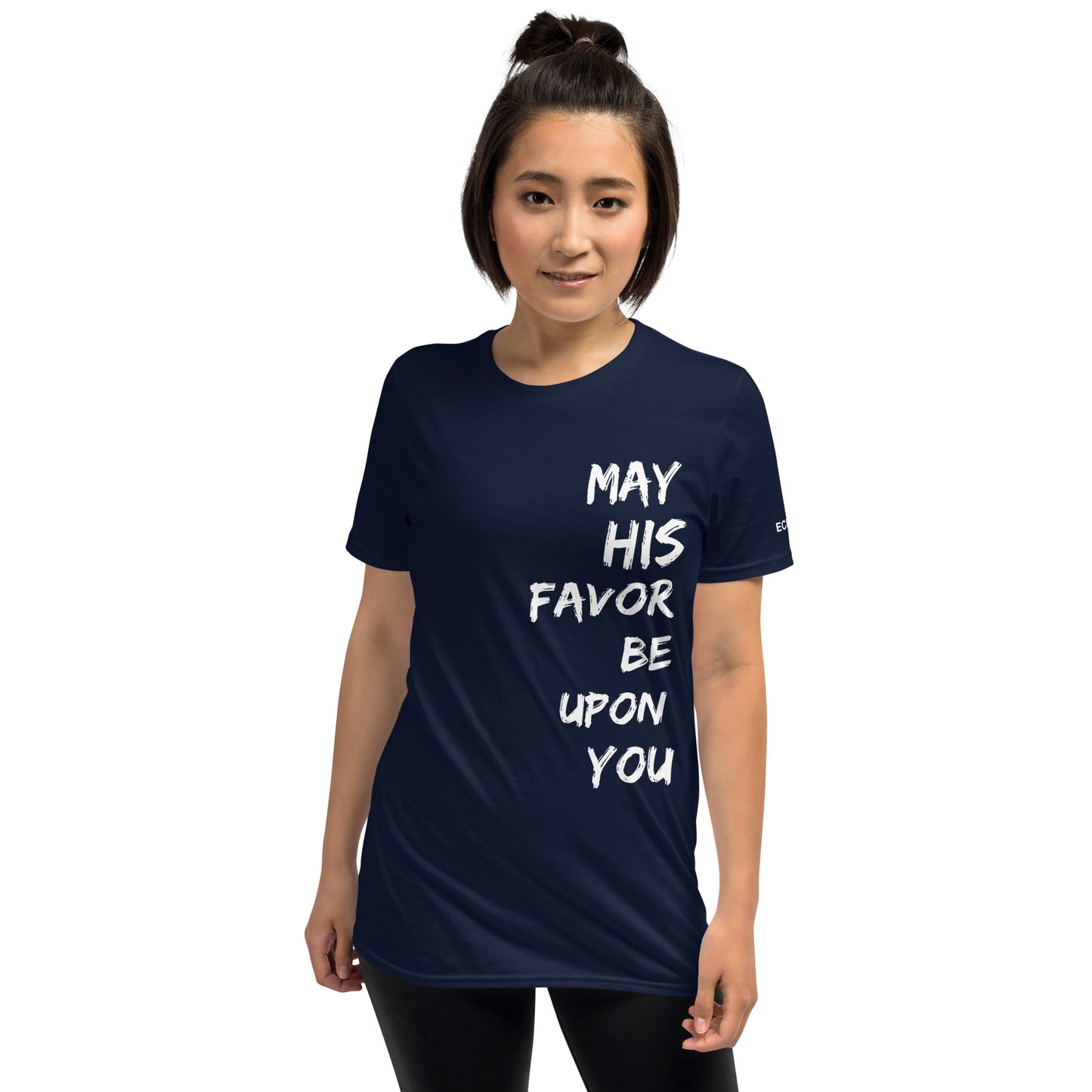 May His Favor Be Upon You - Unisex Tee in Dark Neutrals