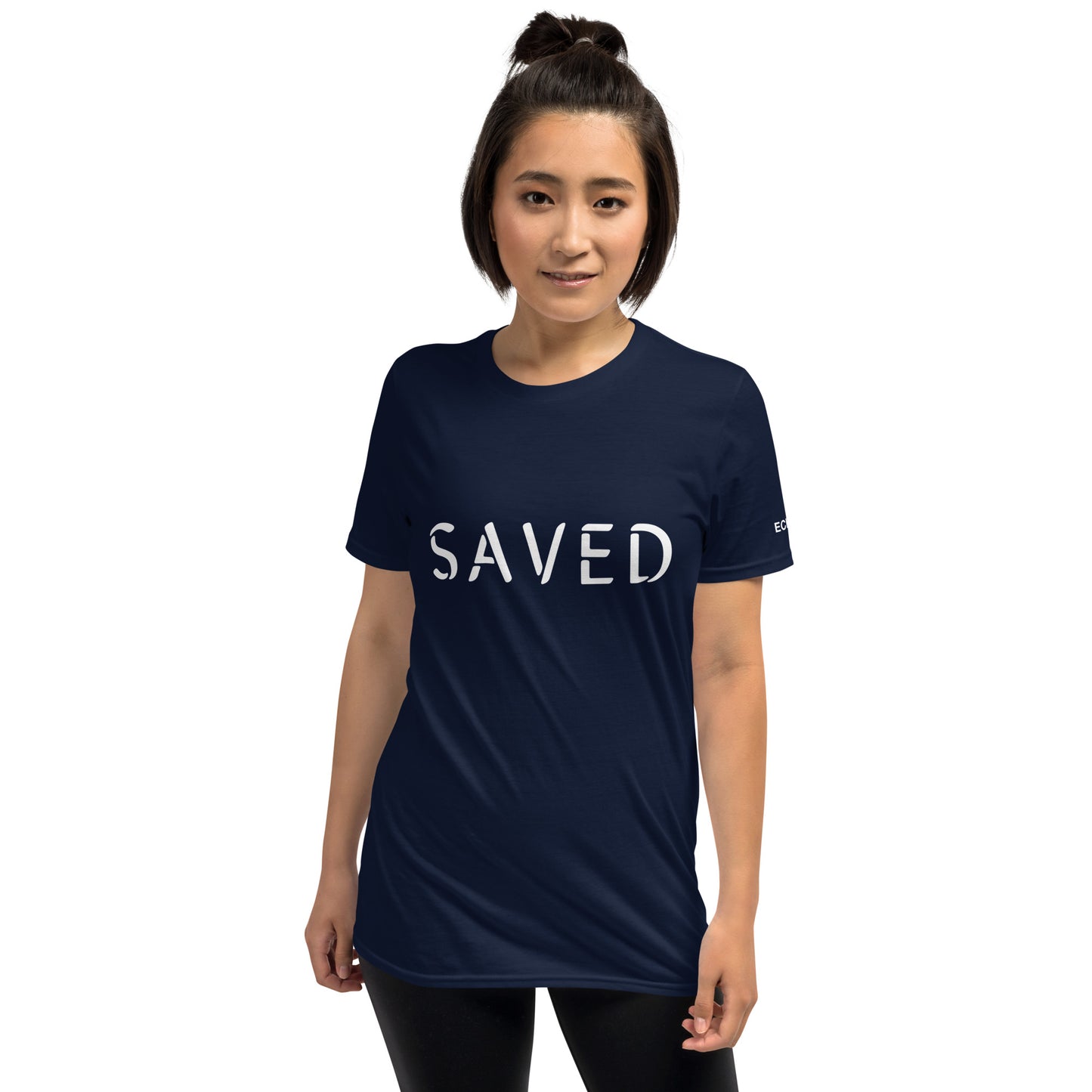 Saved - Unisex Tee in Dark Neutrals