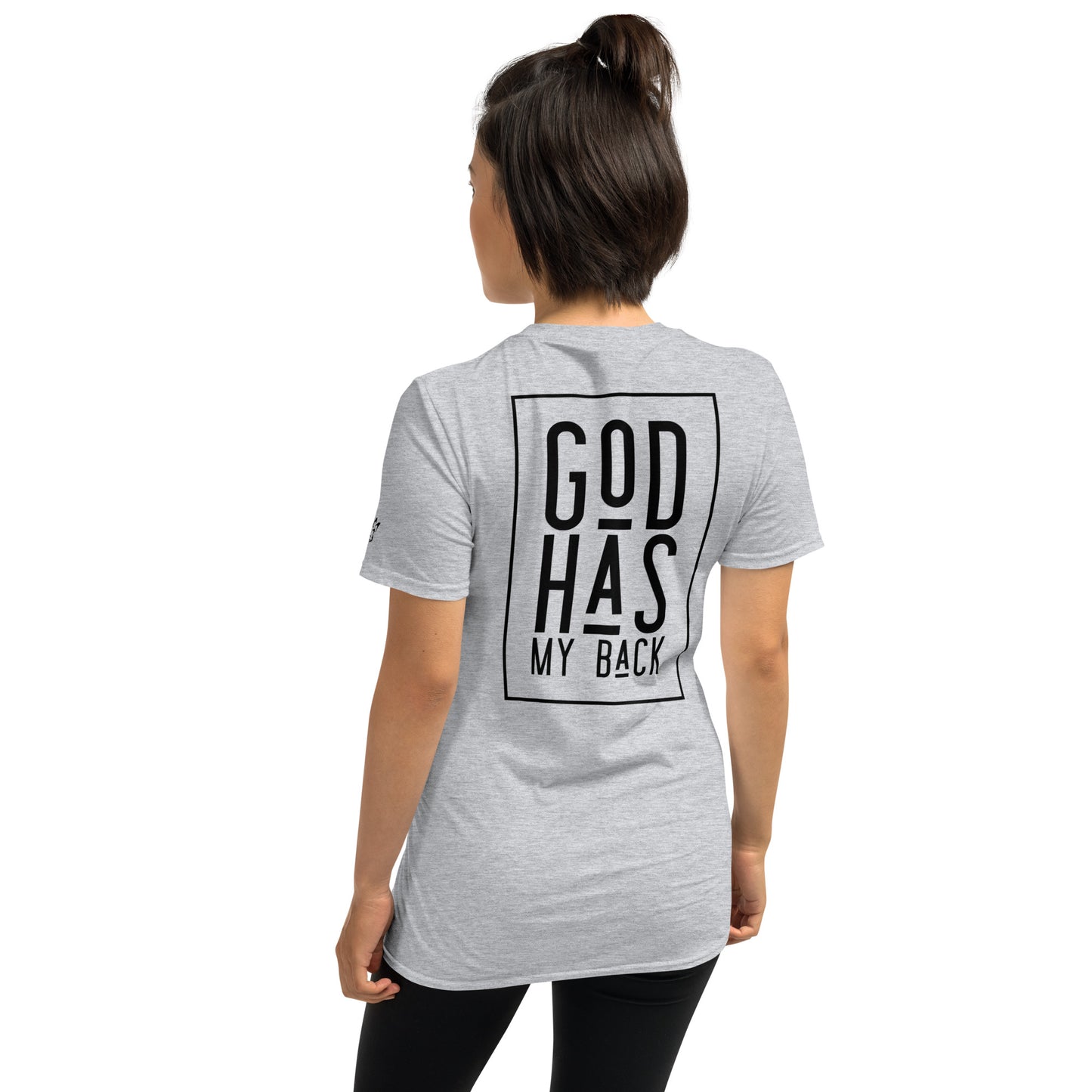 God Has My Back - Unisex Tee in Light Neutrals