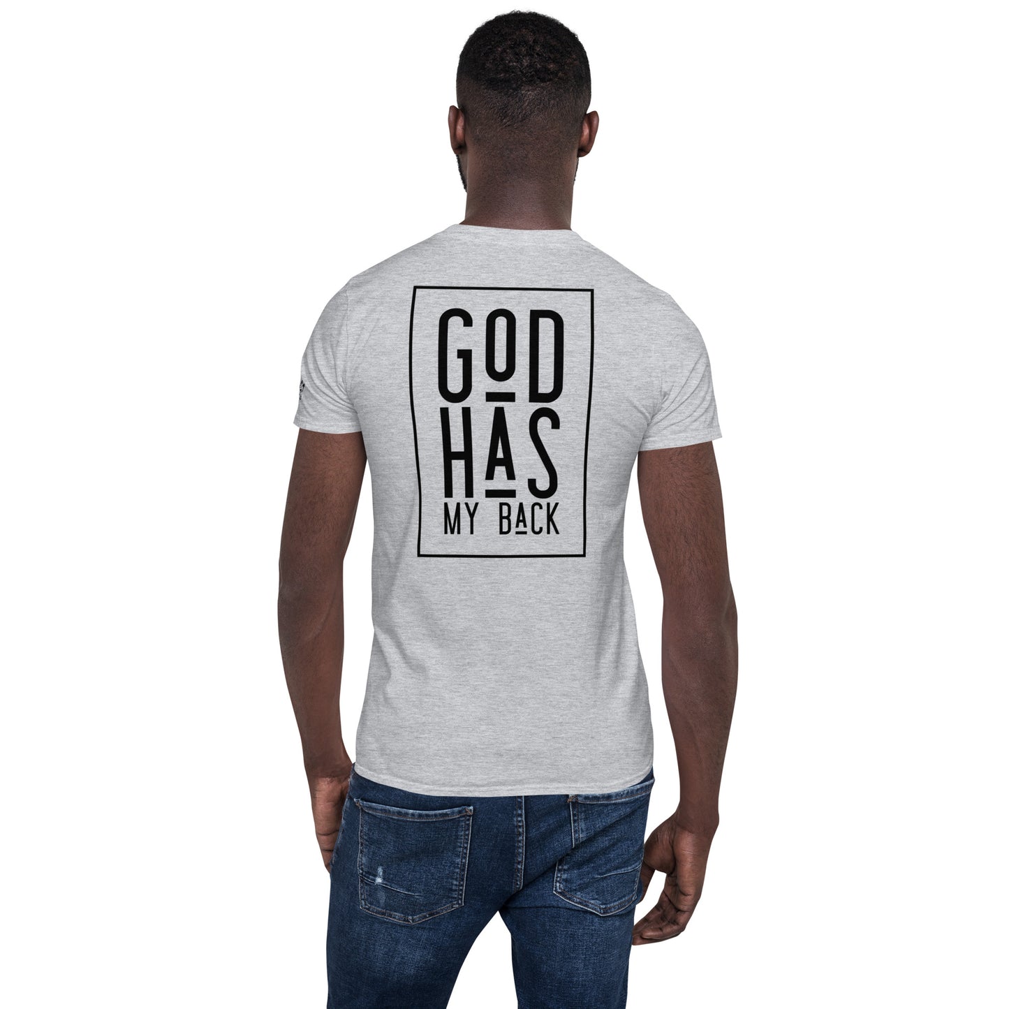 God Has My Back - Unisex Tee in Light Neutrals