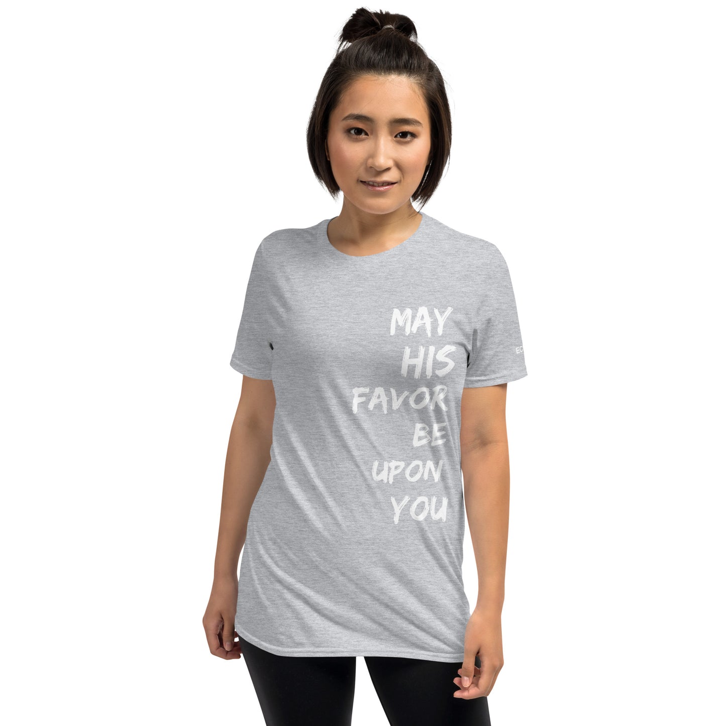 May His Favor Be Upon You - Unisex Tee in Dark Neutrals