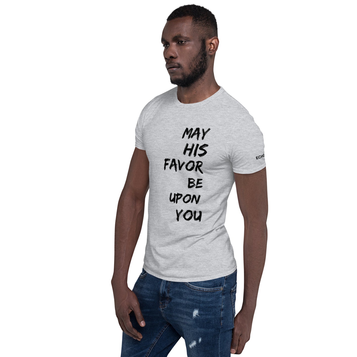 May His Favor Be Upon You - Unisex Tee in Light Neutrals