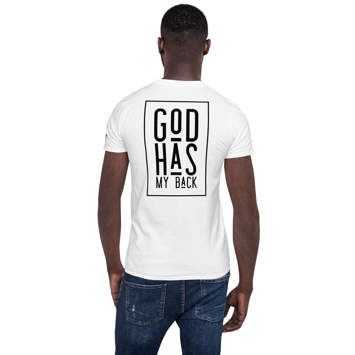 God Has My Back - Unisex Tee in Light Neutrals