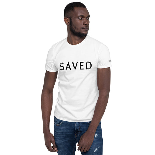 Saved - Unisex Tee in Light Neutrals