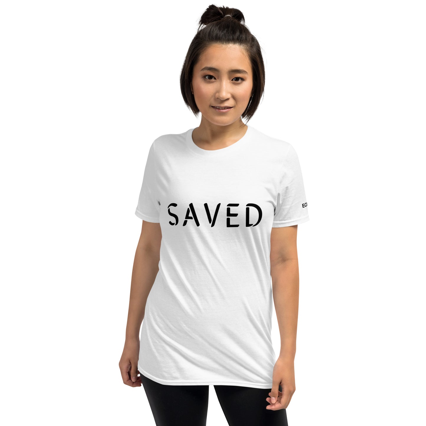 Saved - Unisex Tee in Light Neutrals