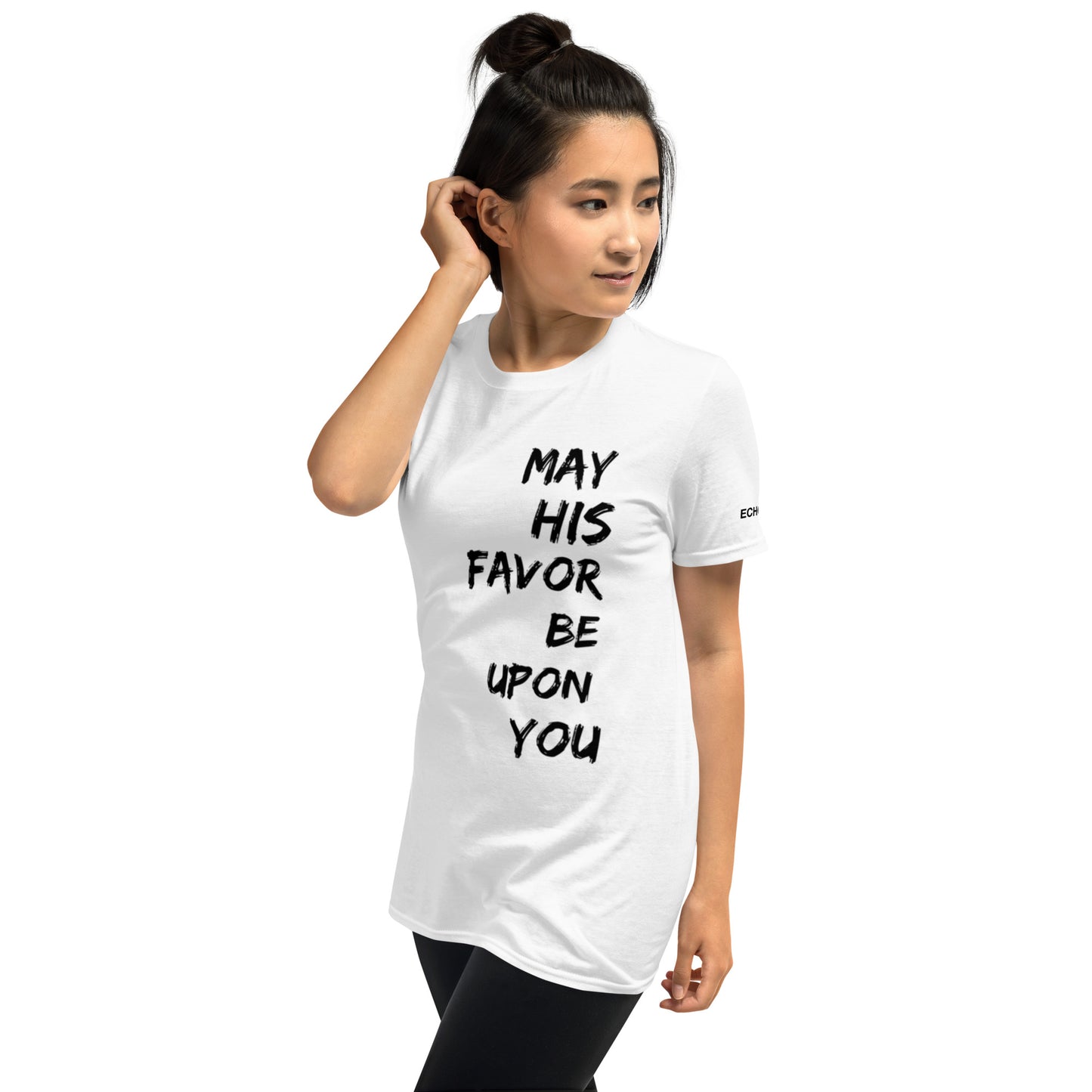 May His Favor Be Upon You - Unisex Tee in Light Neutrals