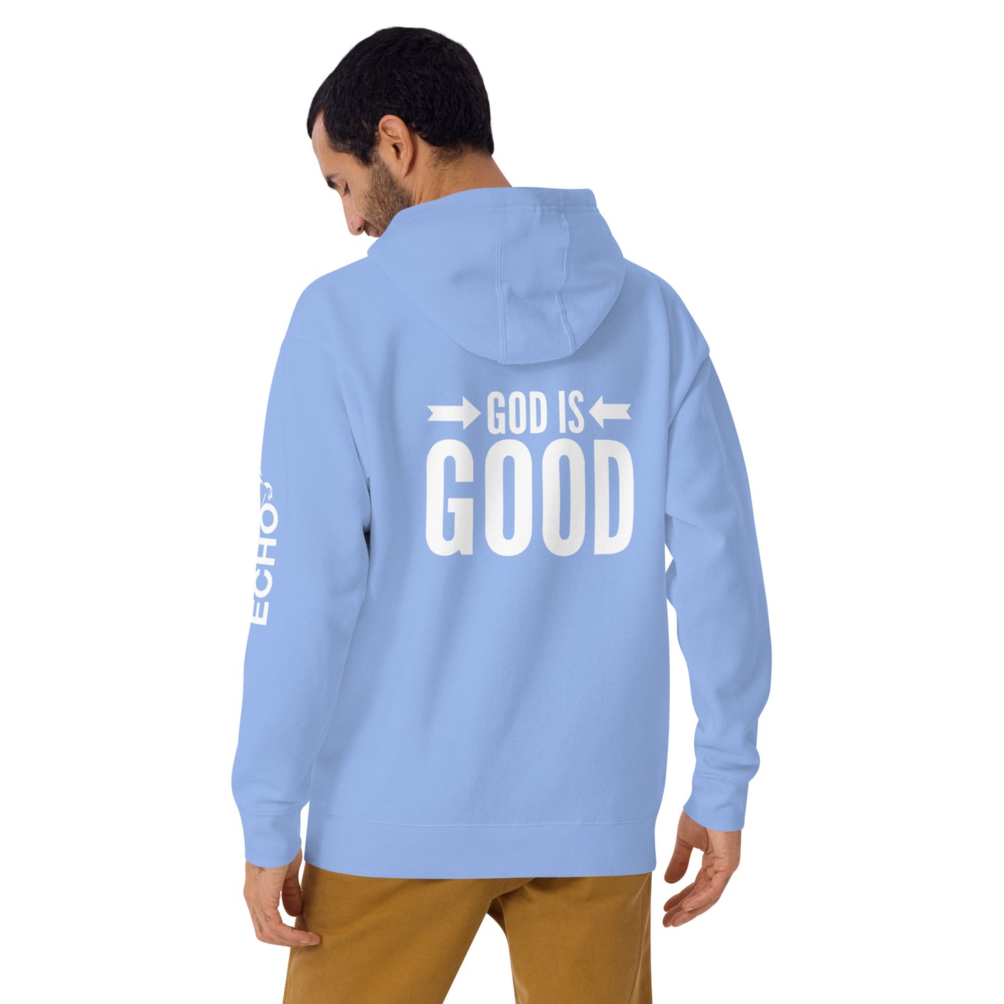 Hoodie - God is Good - Unisex in Varying Colors