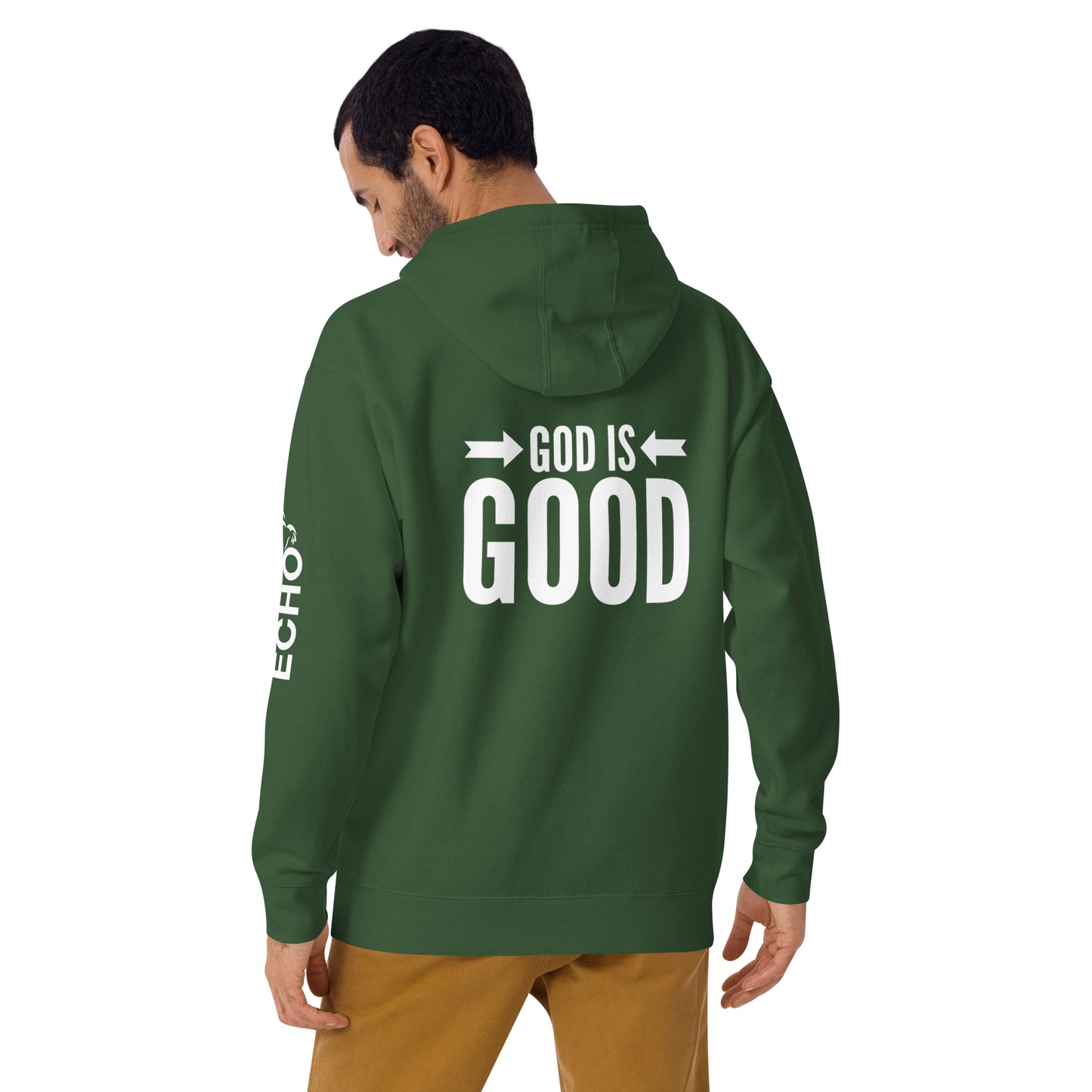 Hoodie - God is Good - Unisex in Varying Colors