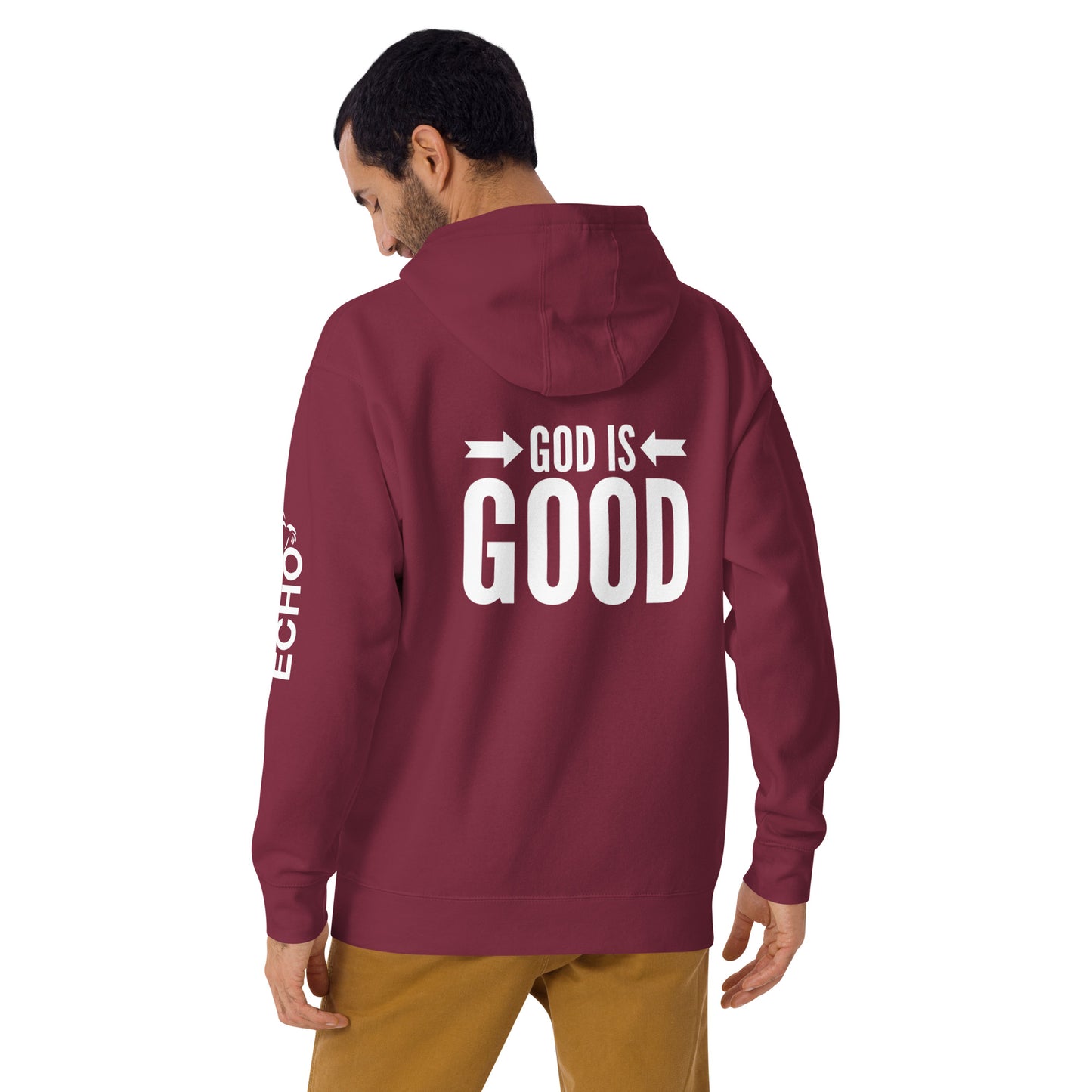 Hoodie - God is Good - Unisex in Varying Colors