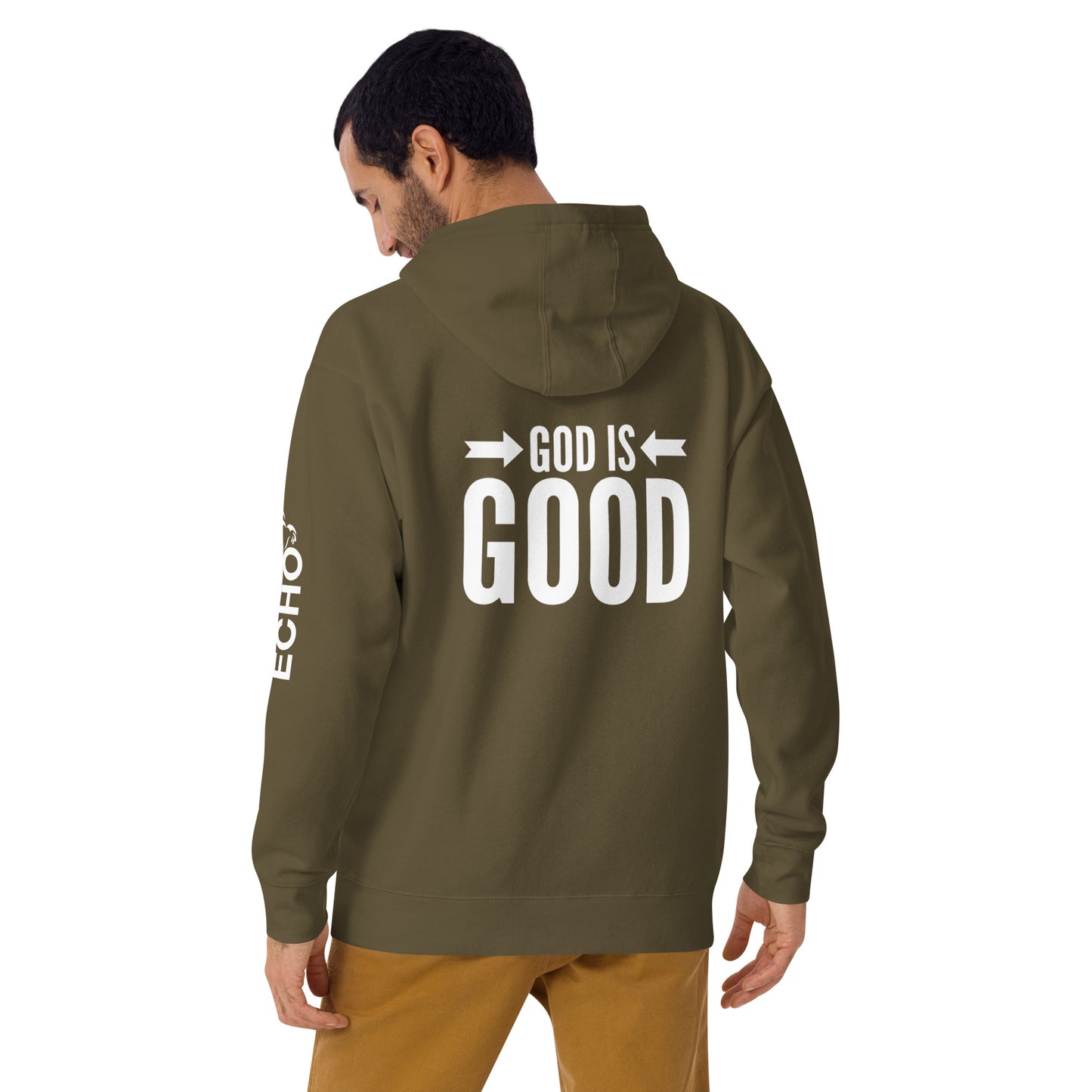 Hoodie - God is Good - Unisex in Varying Colors