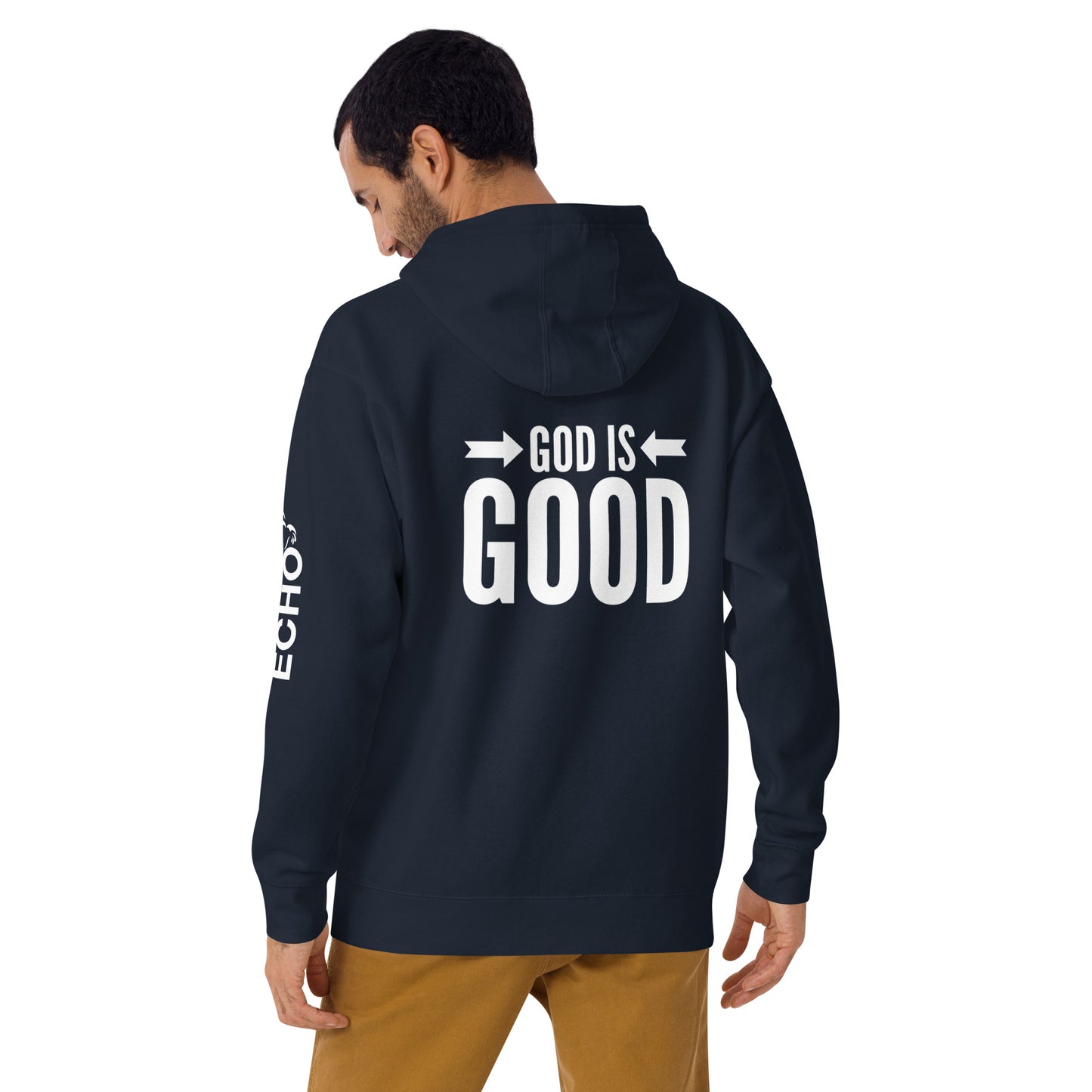 Hoodie - God is Good - Unisex in Varying Colors
