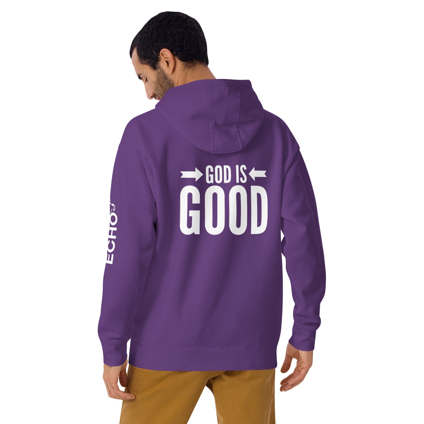 Hoodie - God is Good - Unisex in Varying Colors