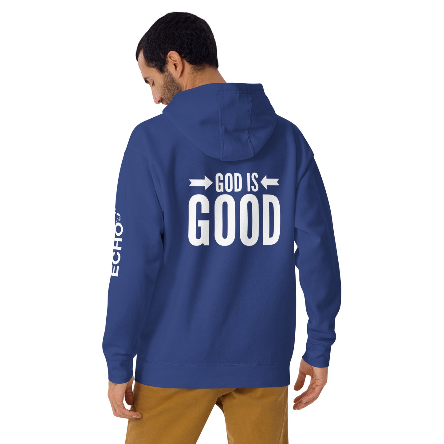 Hoodie - God is Good - Unisex in Varying Colors